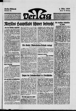 Der Tag vom 06.03.1929