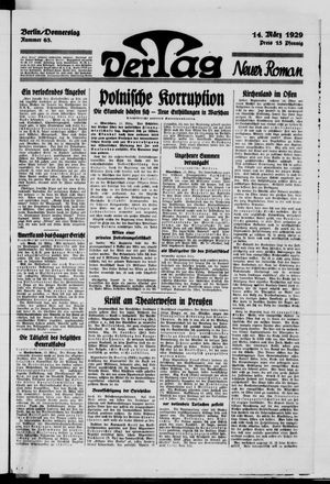 Der Tag vom 14.03.1929