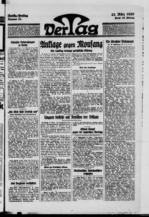 Der Tag vom 22.03.1929