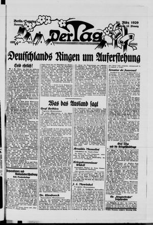Der Tag vom 31.03.1929