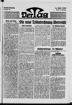 Der Tag vom 14.04.1929
