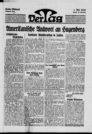 Der Tag vom 01.05.1929