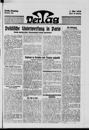Der Tag vom 07.05.1929