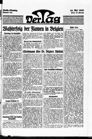 Der Tag vom 28.05.1929