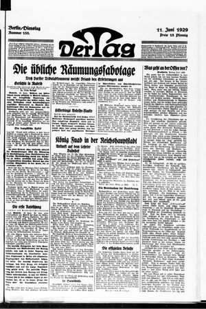 Der Tag vom 11.06.1929