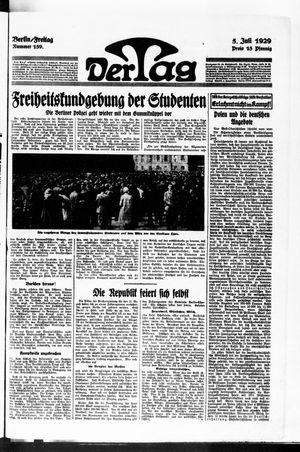Der Tag vom 05.07.1929