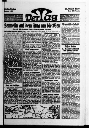 Der Tag vom 16.08.1929
