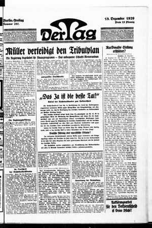 Der Tag vom 13.12.1929