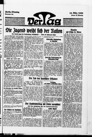 Der Tag vom 18.03.1930