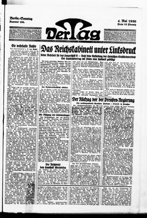 Der Tag vom 04.05.1930