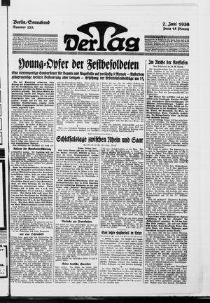 Der Tag vom 07.06.1930