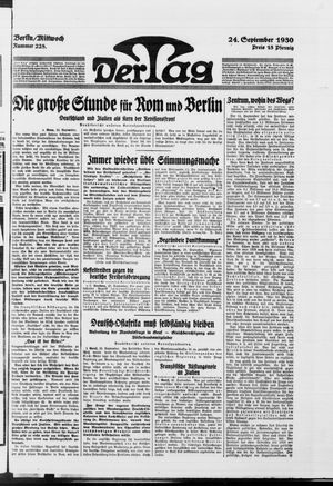 Der Tag vom 24.09.1930