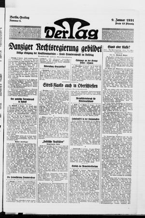 Der Tag vom 09.01.1931