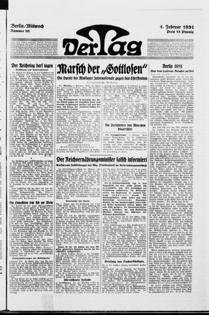 Der Tag vom 04.02.1931