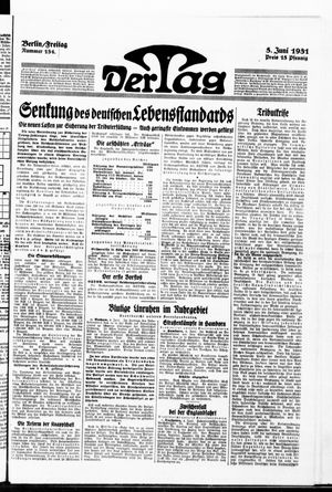 Der Tag vom 05.06.1931