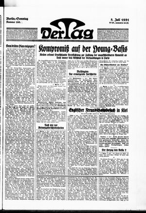 Der Tag on Jul 5, 1931