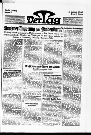 Der Tag vom 08.01.1932
