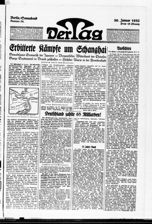 Der Tag on Jan 30, 1932