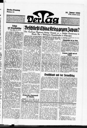 Der Tag vom 31.01.1932
