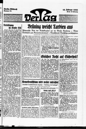 Der Tag vom 10.02.1932