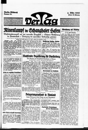 Der Tag vom 02.03.1932