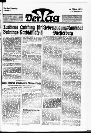Der Tag on Mar 6, 1932