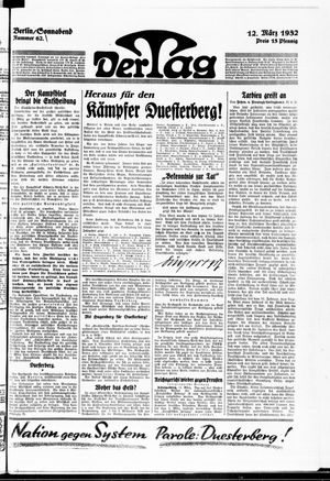 Der Tag on Mar 12, 1932