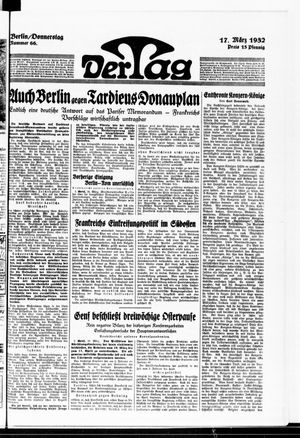 Der Tag on Mar 17, 1932