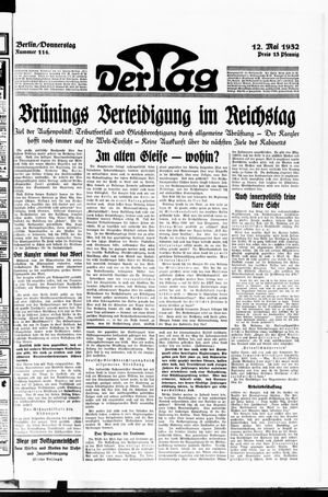 Der Tag vom 12.05.1932