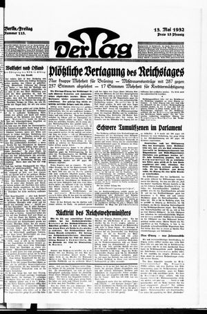 Der Tag vom 13.05.1932