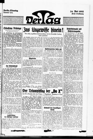 Der Tag vom 24.05.1932