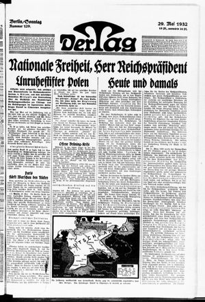Der Tag vom 29.05.1932