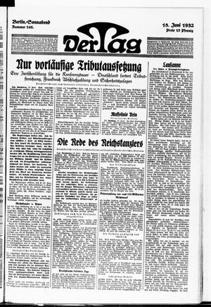 Der Tag on Jun 18, 1932