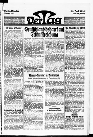 Der Tag vom 28.06.1932