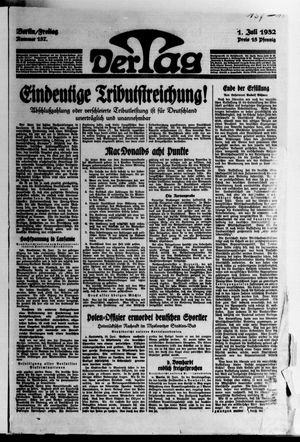 Der Tag on Jul 1, 1932