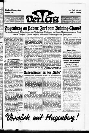 Der Tag vom 28.07.1932