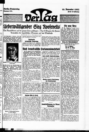 Der Tag on Nov 10, 1932