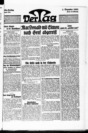 Der Tag on Dec 2, 1932