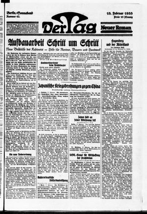 Der Tag vom 18.02.1933
