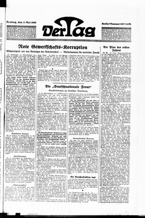 Der Tag vom 05.05.1933