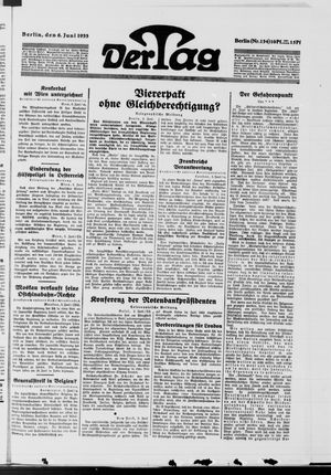 Der Tag vom 06.06.1933