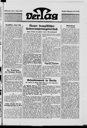 Der Tag vom 07.06.1933