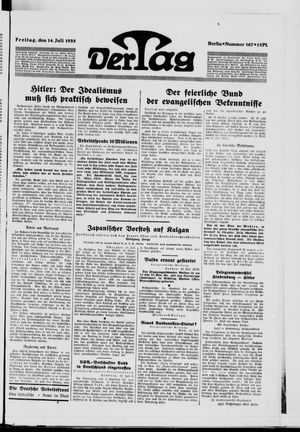 Der Tag vom 14.07.1933