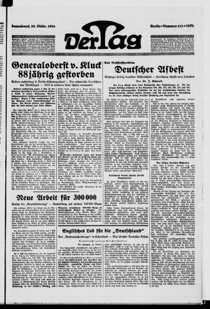 Der Tag vom 20.10.1934