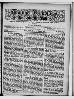 Tägliche Rundschau vom 14.12.1881