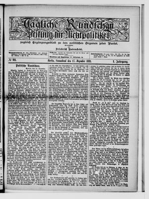 Tägliche Rundschau vom 17.12.1881