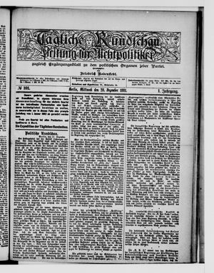 Tägliche Rundschau vom 28.12.1881