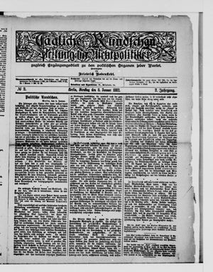 Tägliche Rundschau vom 03.01.1882