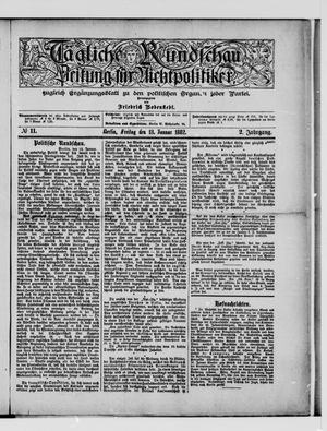 Tägliche Rundschau vom 13.01.1882