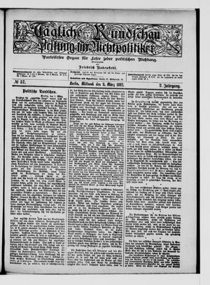 Tägliche Rundschau on Mar 8, 1882